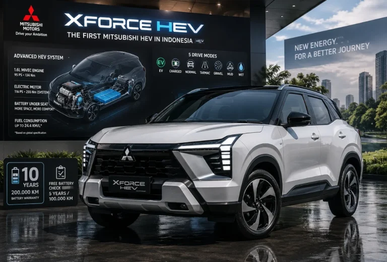 Mitsubishi Xforce Kini Punya Varian Hybrid, Langkah Bertahan di Tengah Gempuran SUV Elektrifikasi